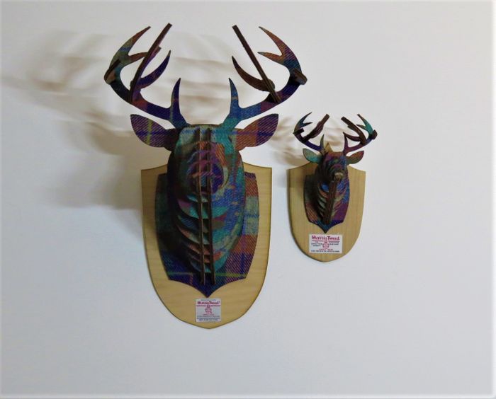 Harris Tweed Stag Head